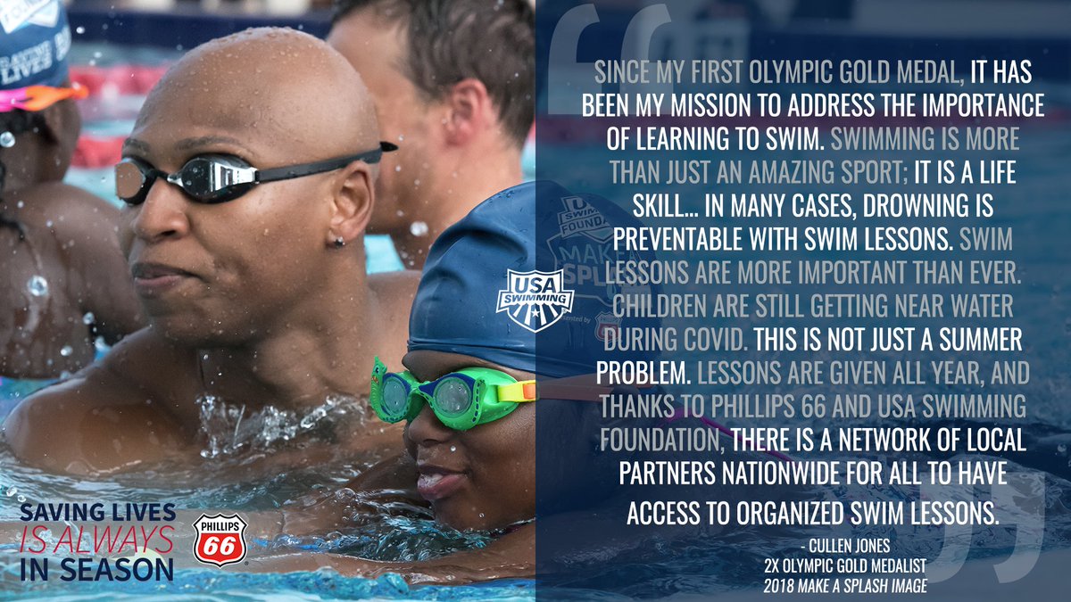 Drowning is 𝐧𝐨𝐭 just a summer problem. 

Support us in our mission to save lives year-round » usaswimming.org/savinglives
