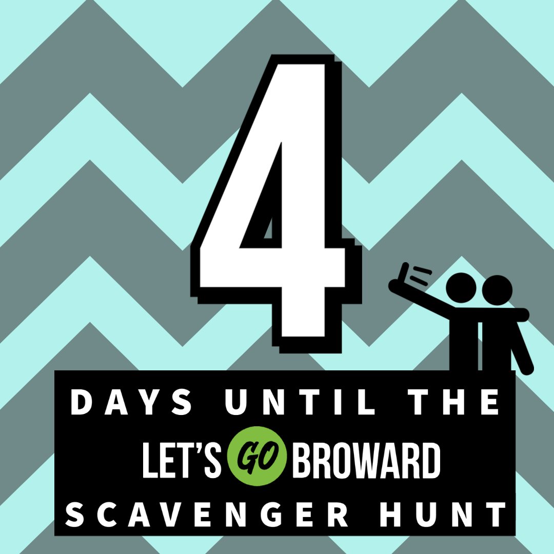SpeakUp_Broward's tweet photo. Our team is excited for you to get out there &amp; experience Broward through the #LetsGoBroward Scavenger Hunt! Just 4 days until we get started! 
This #BrowardCompleteStreets Event is 10/30 - 11/8. 
Visit https://t.co/oYTGUOevaz to learn how to participate. https://t.co/GaXqMWxHHa