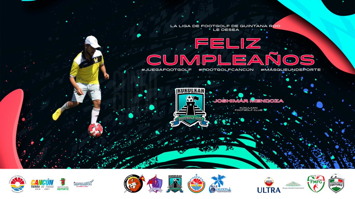 FootGolfCancun's tweet photo. Este fin de semana tuvimos dos cumpleañeros en la Liga, esperamos hayan pasado un extraordinario fin de semana muy consentidos... #felicidades #FelizCumple #QueremosPastel #Footgolf #footgolfcancun #footgolfmx #deporteenlamira #yasejuega #QuintanaRoo #cancun #masqueundeporte https://t.co/arZJt2cqBW