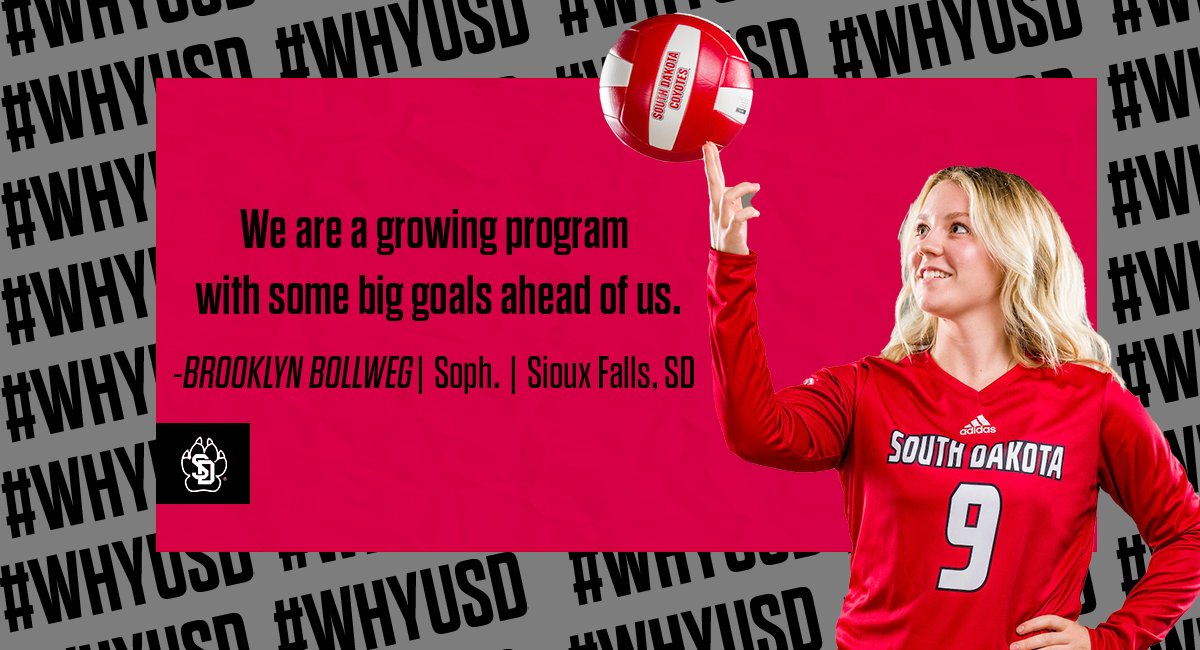 SDCoyotesVB's tweet photo. BIG goals.

💭 @bbollweg33 

#GoYotes x #WhyUSD 🐾 https://t.co/hl5SEDM6Xx