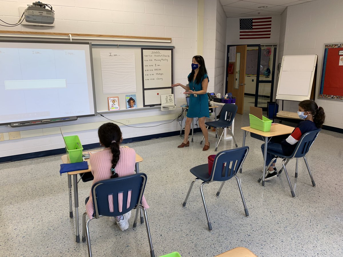 Excited to see some of our amazing kiddos back today!!!! <a href="/FranconiaES/">Franconia Elementary</a> <a href="/FranconiaPTA/">FES PTA</a>