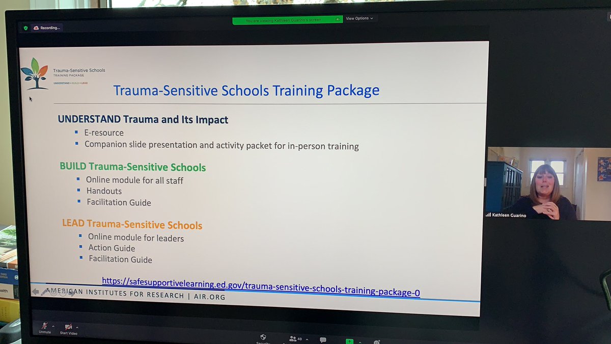 #APHA2020 #APHA2020_SHES #traumainformed #schoolhealth #training #americaninstitutesforresearch #kathleenguarino resources for creating a #safe #schoolenvironment