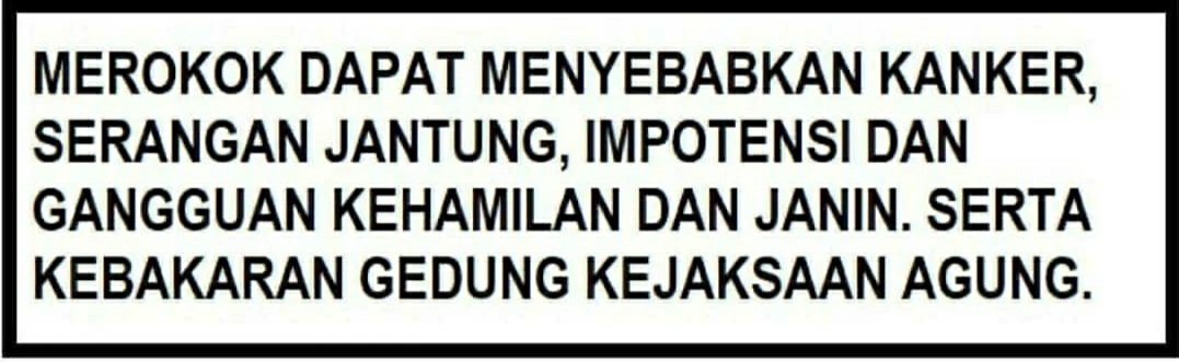 nenowrs's tweet photo. https://t.co/cMrIzsvxXr

Rokok bukan hanya merusak tubuh tapi juga bisa menghancurkan gedung loh! Wadaaw! Gegara puntung rokok satu gedung bisa terbakar?! Gimana ceritanya tuh?!

Neno Warisman on Social Media

Instagram :https://t.co/V6tiNe0q7z
Fanpage :https://t.co/G9Bx6ppIqa https://t.co/HJuTos2N3d