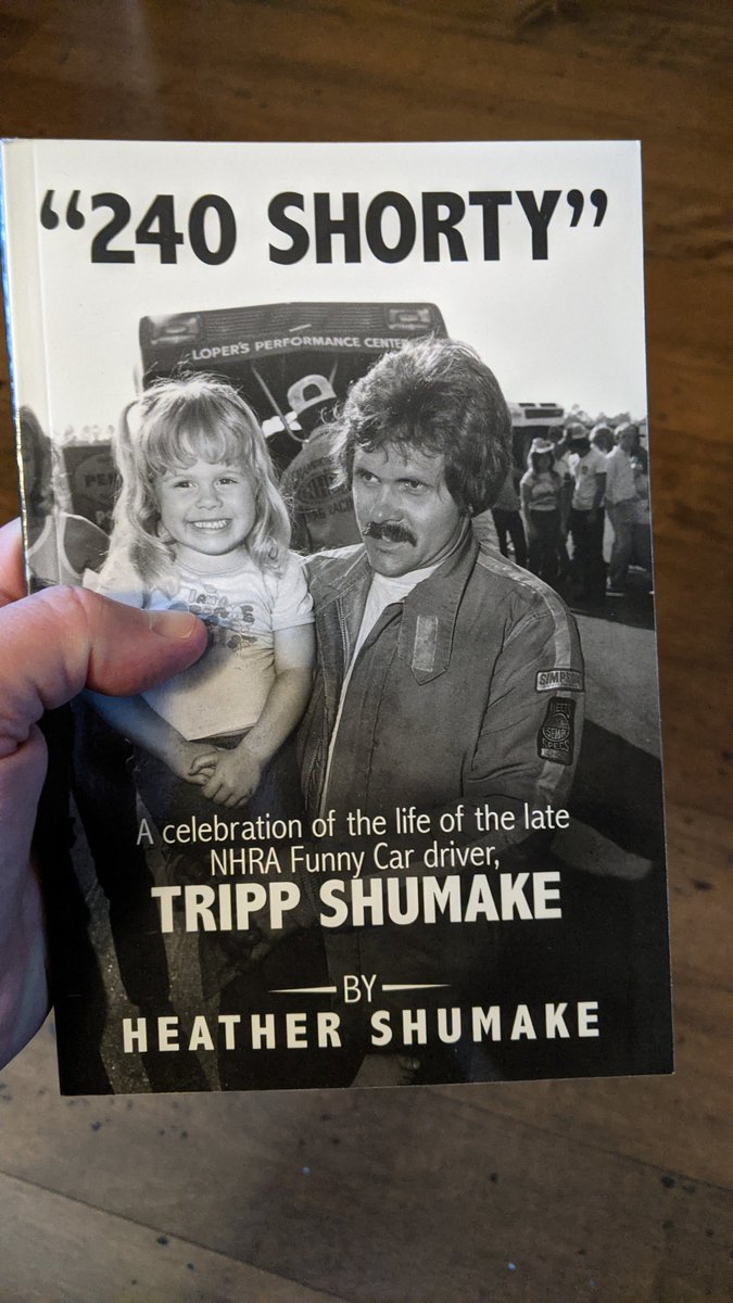 NHRAscribe's tweet photo. Went on a book buying spree last week. Packages starting to arrive. Really looking forward to this one. #240Shorty #OCIR #nitrofloppers https://t.co/DeZAGHov8c