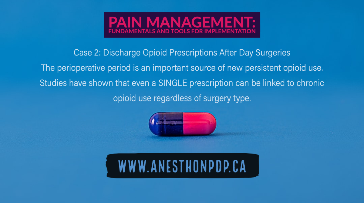 ON_Anesthesia's tweet photo. Our free #PainCourse looks at #DischargeOpioids: Standardized prescription program is a useful tool to limit #OpioidConsumption. Walk through a pain prescription program at @NYGH_News and develop the tools to implement a similar program at YOUR institution https://t.co/mwRUxeunR7 https://t.co/pSJLkRyeUK