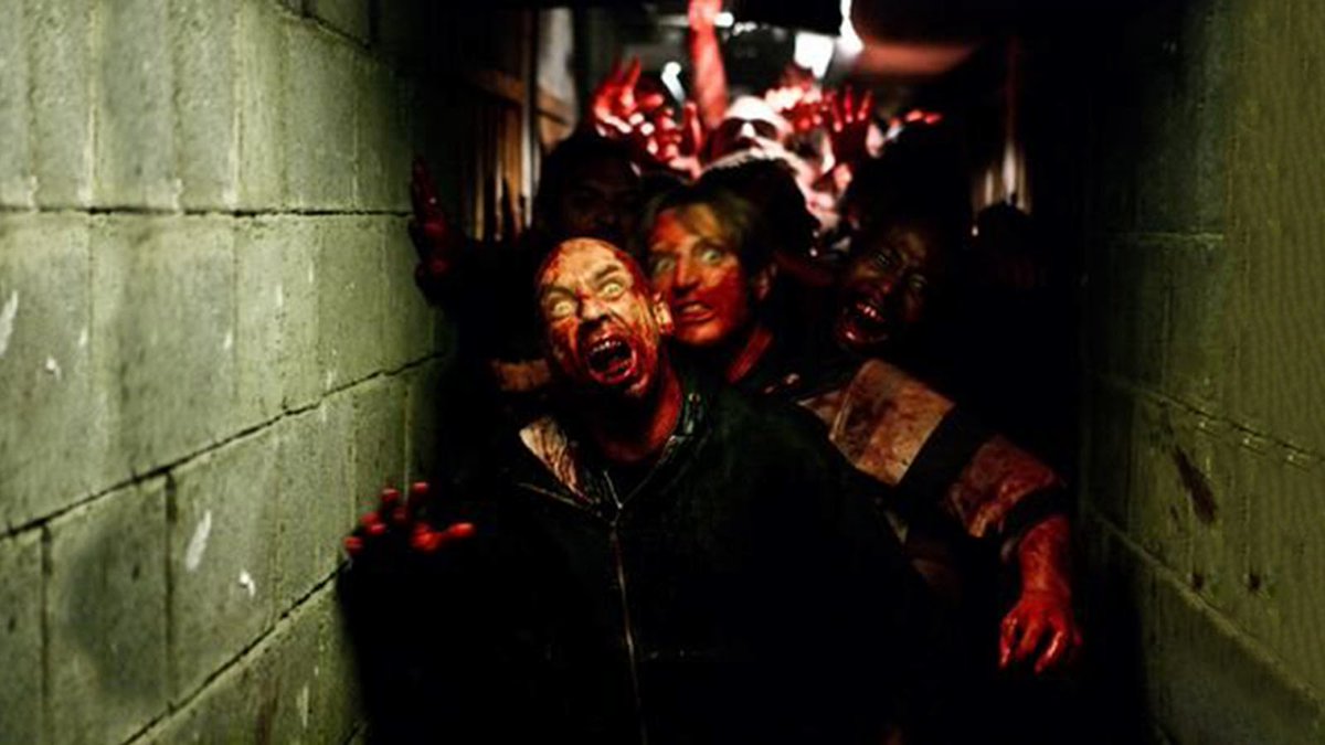 La Horde (2009). Basically The Raid/Attack The Block with zombies, but a few years before both. Pulpy and fun in the style of this "get up and then down the apartment block" genre. More action than horror, but there's plenty of guts going round.