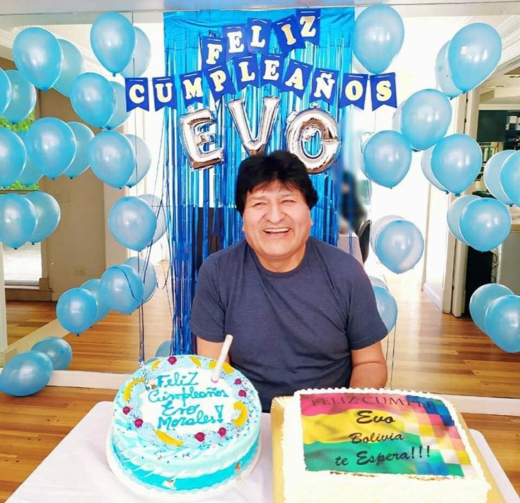 Happy birthday, Evo Morales! 