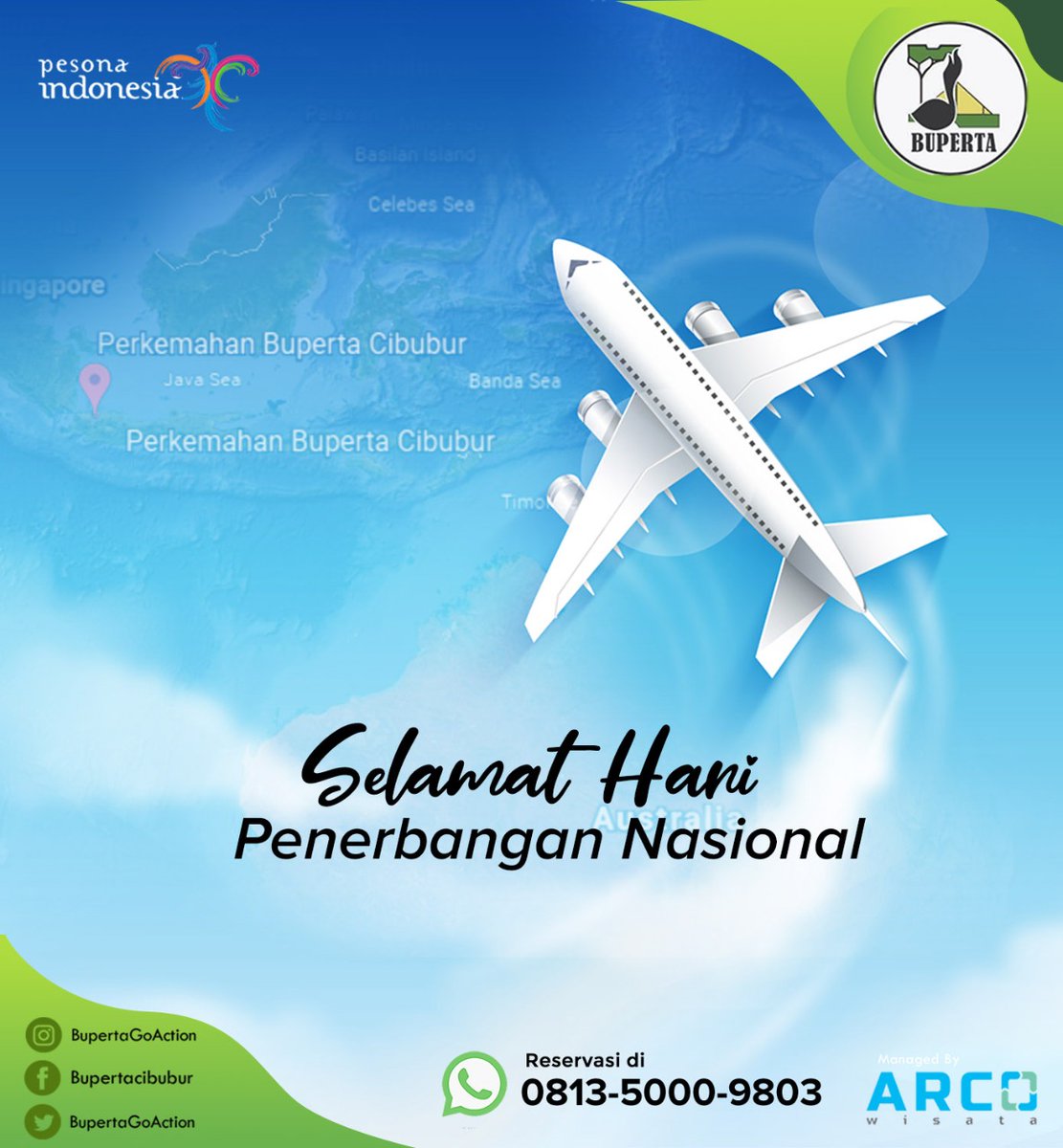 Bupertagoaction's tweet photo. Selamat Hari Penerbangan Nasional, Jayalah angkasa Indonesia, Jayalah Sayap Tanah Airku, Angkatan Udara yang kita cinta! teruslah bersinar di udara 

#HariPenerbanganNasional #Buperta #bupertagoaction https://t.co/oXXRS1F2k7