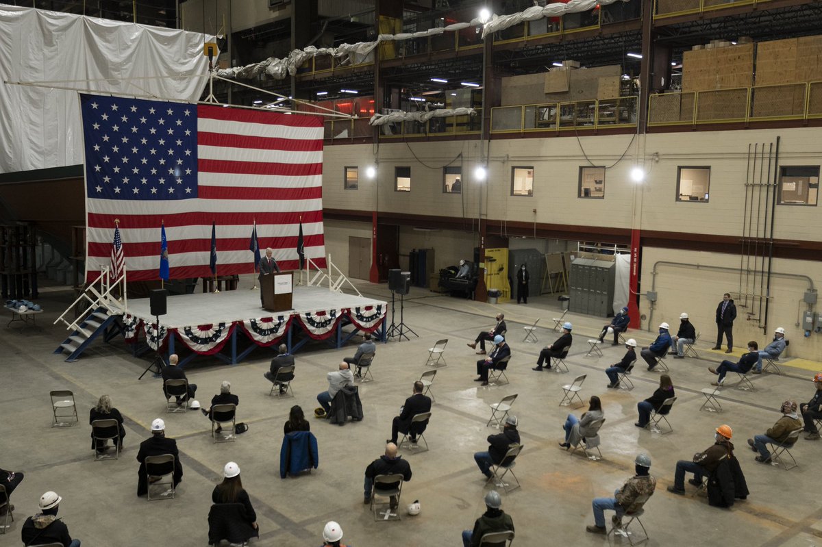 Fincantieri Marine Group (@fincantierius) on Twitter photo A few more images of the President’s National Security Advisor <a href="/robertcobrien/">Robert C. O'Brien</a> visiting our men and women at our Marinette shipyard today. #USNavy #ffg62
#jobs A few more images of the President’s National Security Advisor <a href="/robertcobrien/">Robert C. O'Brien</a> visiting our men and women at our Marinette shipyard today. #USNavy #ffg62
#jobs