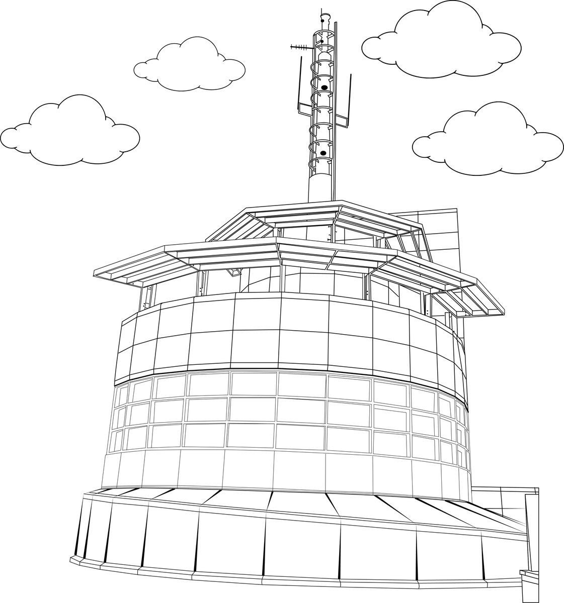 WeatherFestival's tweet photo. Check out the fourth page of our official #nwf20 coloring book, featuring the top of the @NWCNorman known as the “O-Deck”! https://t.co/c8AzE0fuid