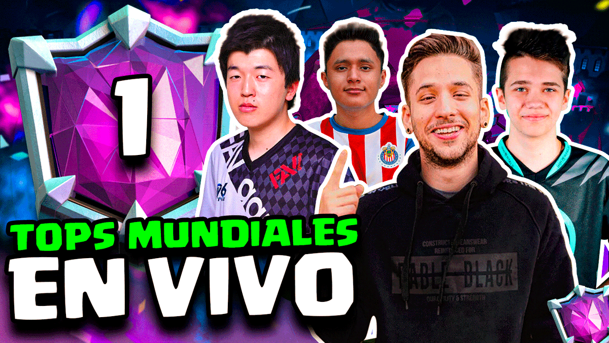 HOY LOCURA DE DIRECTO: TOPs MUNDIALES en <a href="/ClashRoyaleES/">Clash Royale ES</a> + Invitados ESPECIALES
RT🔁y FAV❤️y te saludo!!
twitch.tv/drekzenn