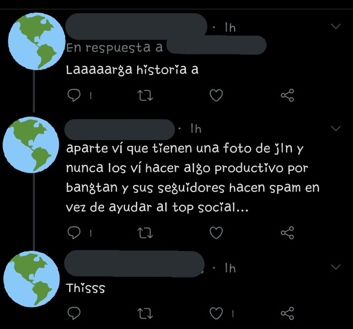 En estos casos, lo mejor es informarse antes de hablar. Los invito a poner nuestro user antiguo @/MutualsTrickBTS mas el de Bangtan en el buscador y ver si ayudamos o no a los chicos tanto con el top social, horarios, votaciónes e información.