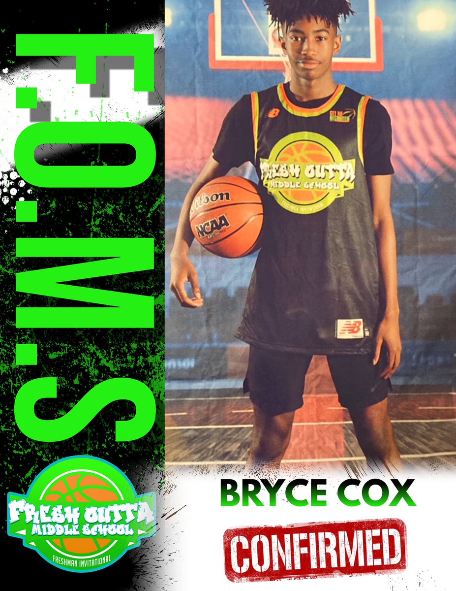 2024 5’11 SF Bryce Cox (West Chester End HS/Pennsylvania) will be in the building for the Fresh Outta Middle School All-Freshman Showcase November 21-22nd in Fayetteville, NC!!!