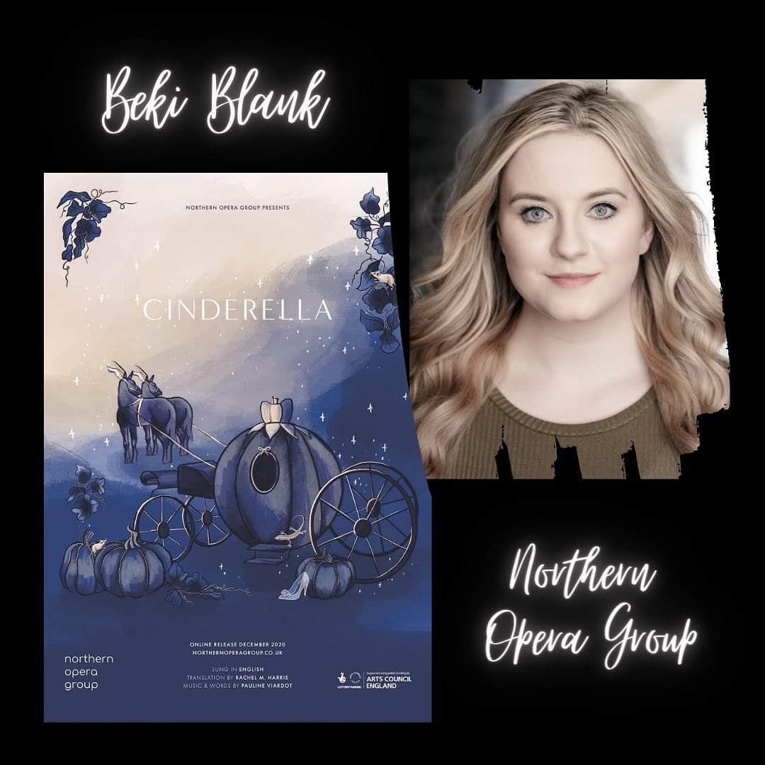 ANOTHER fabulous bit of 2020 grad news this week as <a href="/BekiBlank_/">Beki Blank</a> joins the ensemble of Northern Opera Group's online production of 'Cinderella' in December! 
More details to follow!