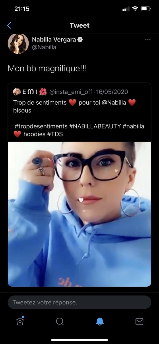 emilie_cha42's tweet photo. @Nabilla https://t.co/SB988nSkzR