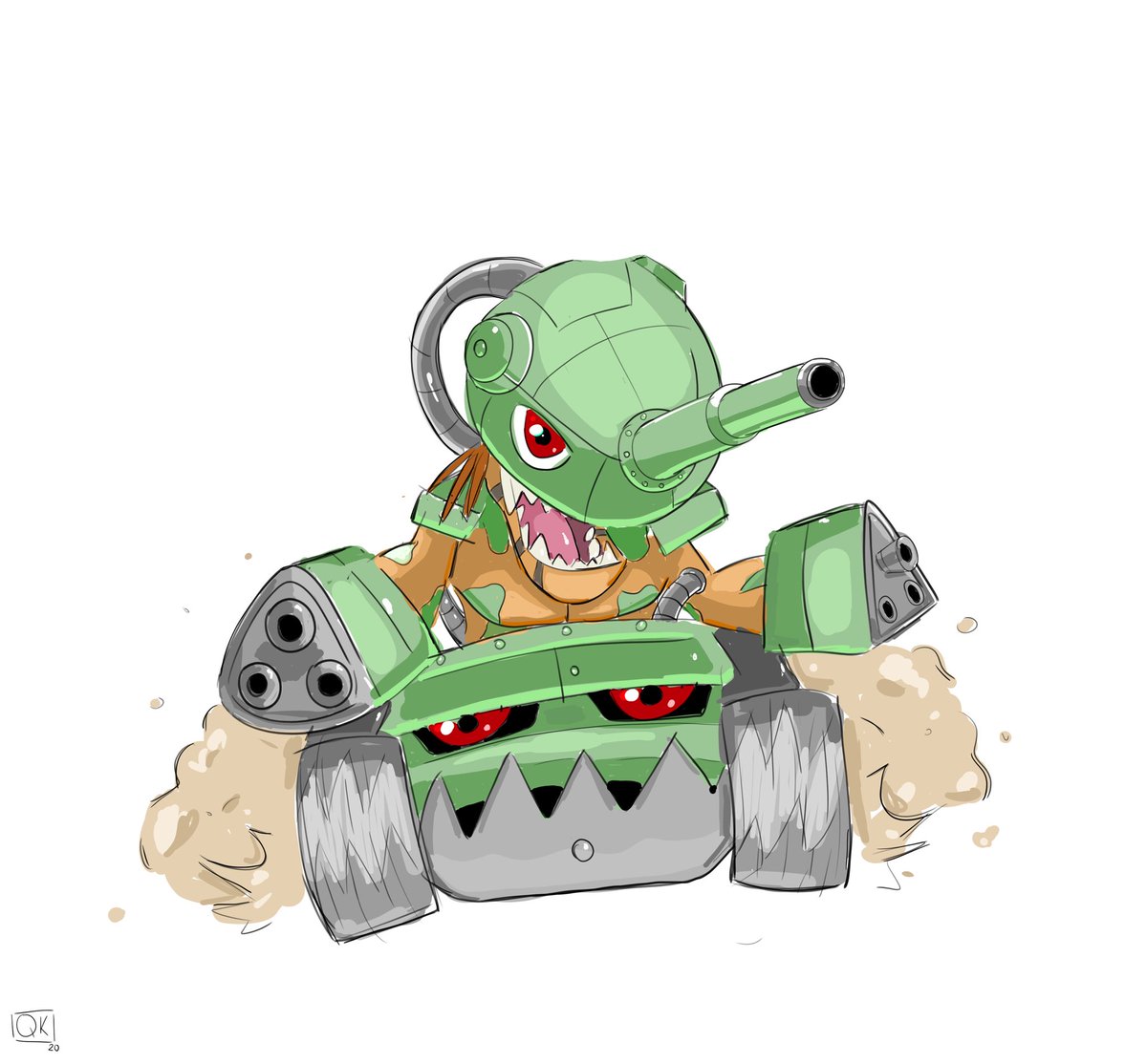 ranksyQK's tweet image. tank

#tankmon #digimon #digimonfanart #digimonart