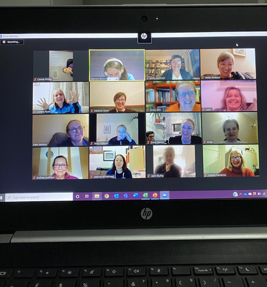 Morven_Brown's tweet photo. Brilliant first session as part of @ScottishCycling Women &amp; Girls in Sport week discussing how we can get more women involved in making events happen! 🙌🚴‍♀️ #SheCanSheWill https://t.co/I7n0Pq2Me3
