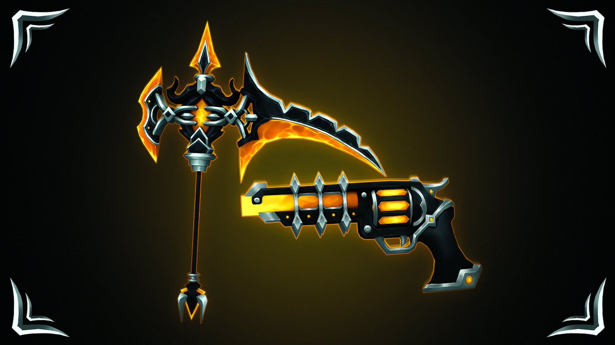 Pixel Pixelslayerr Twitter - give you one hallow scythes in roblox villains online