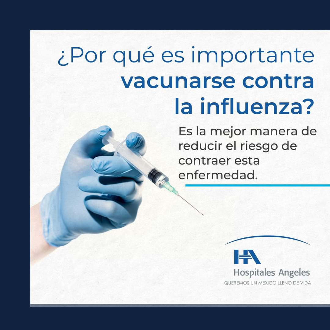 hospitalangeles's tweet photo. La #influenza es considerada una de las enfermedades más contagiosas y de rápida difusión entre la población:suele afectar pulmones, bronquios, garganta, nariz y oídos.

Un diagnóstico oportuno es importante, ya que puede causar graves complicaciones si no se atiende a tiempo. https://t.co/ho718Psjzm