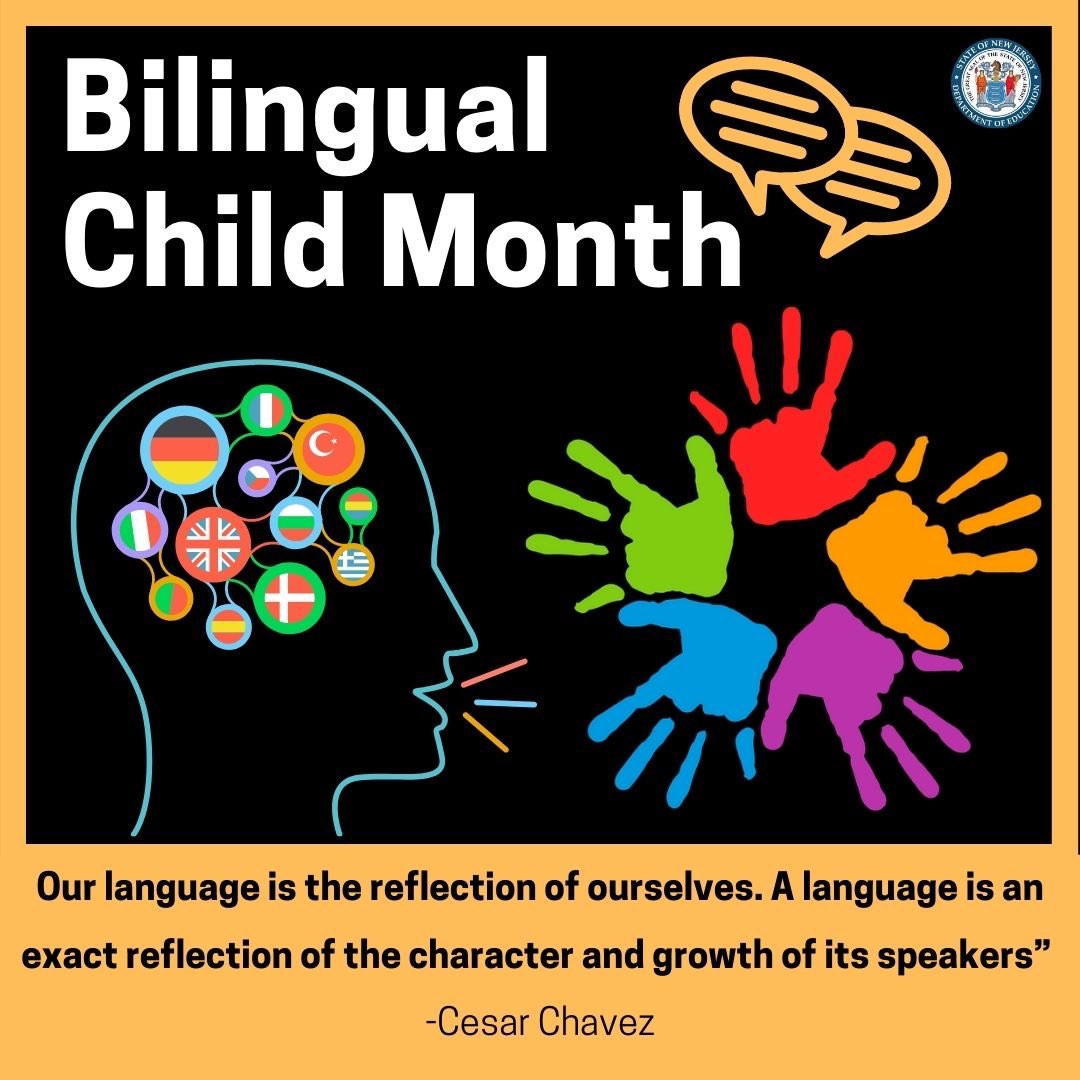 Language is a magnificent tool that can be used to unify, inform, and enrich all. As we highlight #BilingualChildMonth, let us always celebrate our children’s capabilities to convey and comprehend a variety of messages from all backgrounds, heritages and walks of life🎉