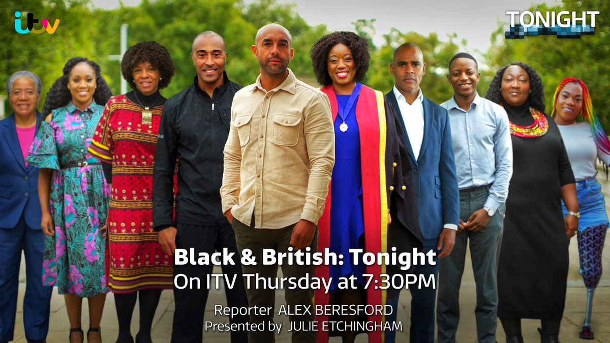 doctorkanayo's tweet photo. It is an absolute blessing and honour to be part of ITV’s Black &amp; British: Tonight special program, which will air on Thursday 29th October at 7:30pm.

#ITVTonight 
#BHM https://t.co/h078Nbyb7t