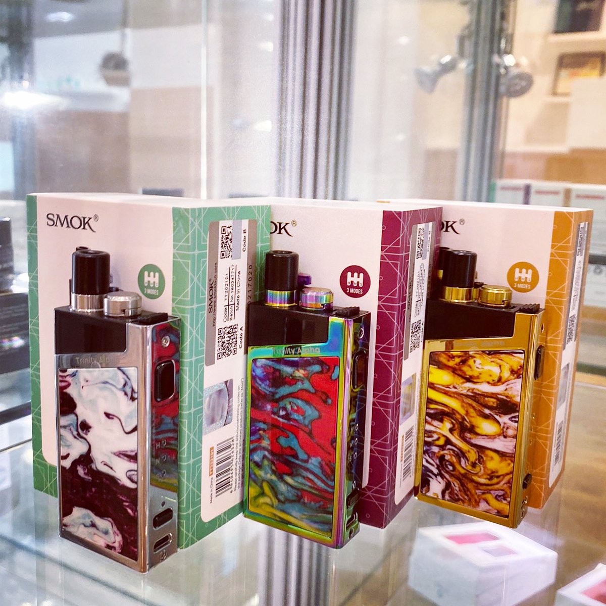 ccvape's tweet photo. Staff Pick: The @smok_tech Trinity Alpha Pod System is a prime example of excellent craftsmanship and functionality. #nola #vape https://t.co/2v0XuKzB90