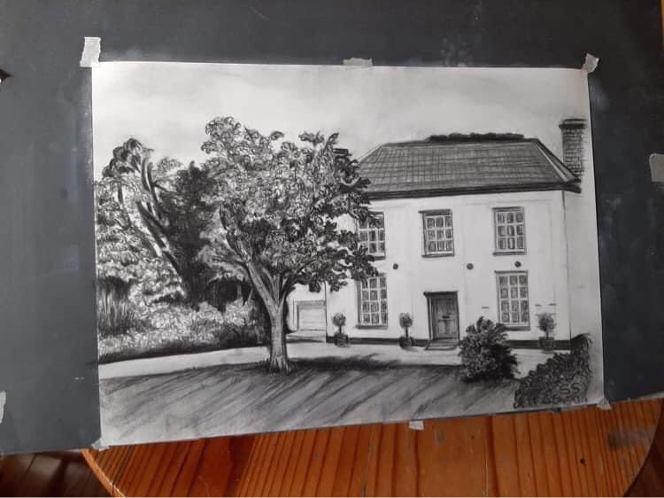abbot_way's tweet photo. Amazing #charcoal work commissioned from #SarahstanislausART ๐๐
We canโt wait to get these pieces up on our walls ! ๐ฆข๐ฟ๐ซ
#abbotsway #gallery #somersetlevels The Abbot's #FishHouse, #Meare #Somerset ๐จ https://t.co/KIeArvvekp