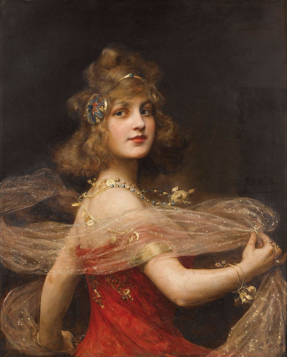 Art_Vanitas's tweet photo. What is your favourite work of art with colour Red?
🎨My favourites are Lady Godiva by John Collier and Salome by Paul-Antoine de la Boulaye. https://t.co/F5hE13uI6W