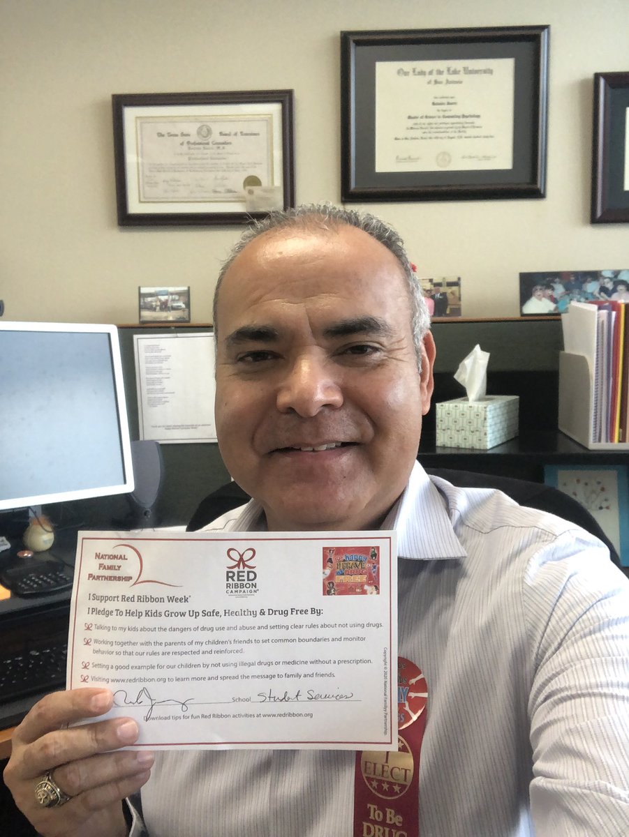 Be happy. Be brave. Be drug free #NISD2020RRW