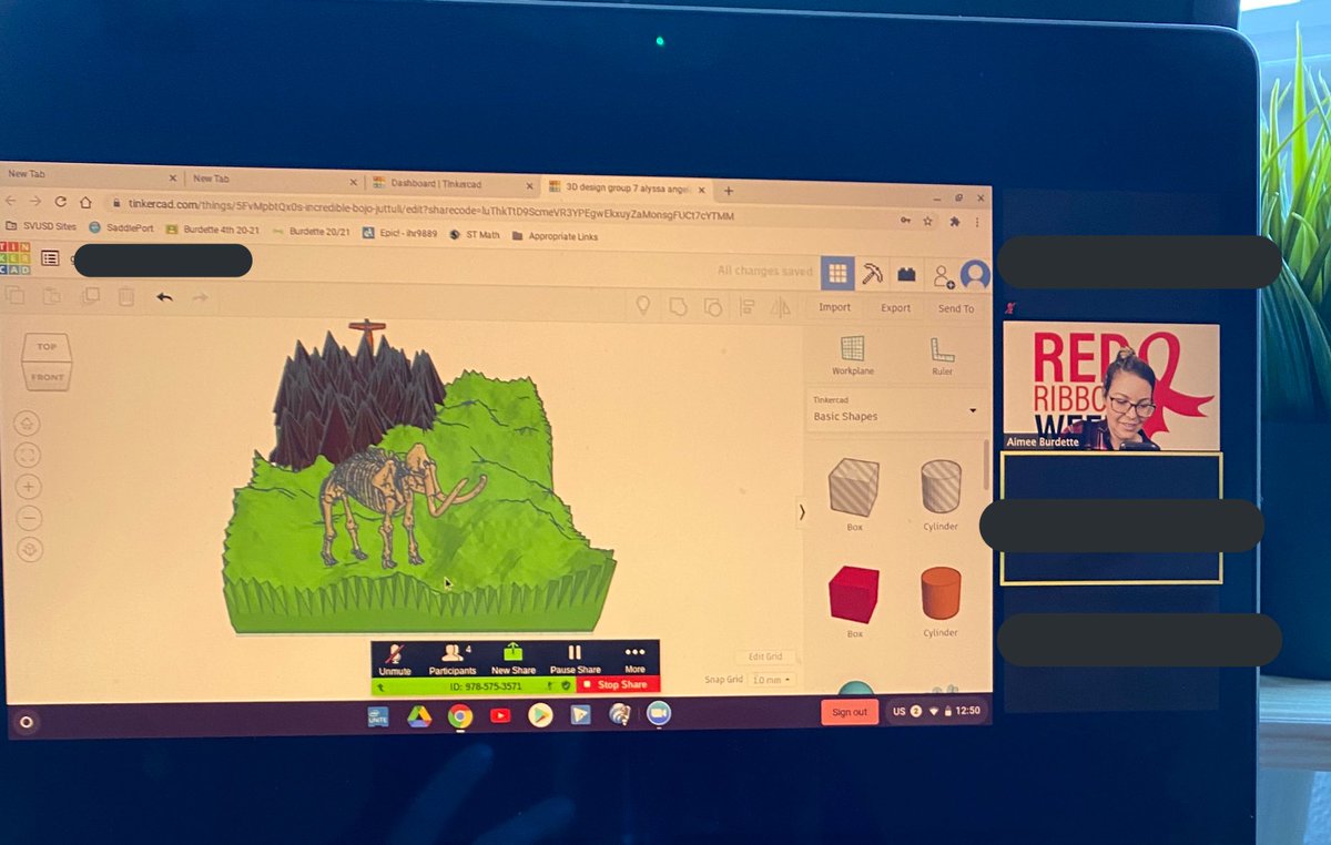 A more successful day making #PBL work in the virtual world! Using <a href="/tinkercad/">Tinkercad</a> (which students can share and design together!!!) to build our Unit 1 final deliverable on our CA regions as conservation biologists! <a href="/Santiago_STEAM/">Santiago STEAM Magnet Elementary</a> <a href="/DebbieIway/">Debbie Iway</a>
