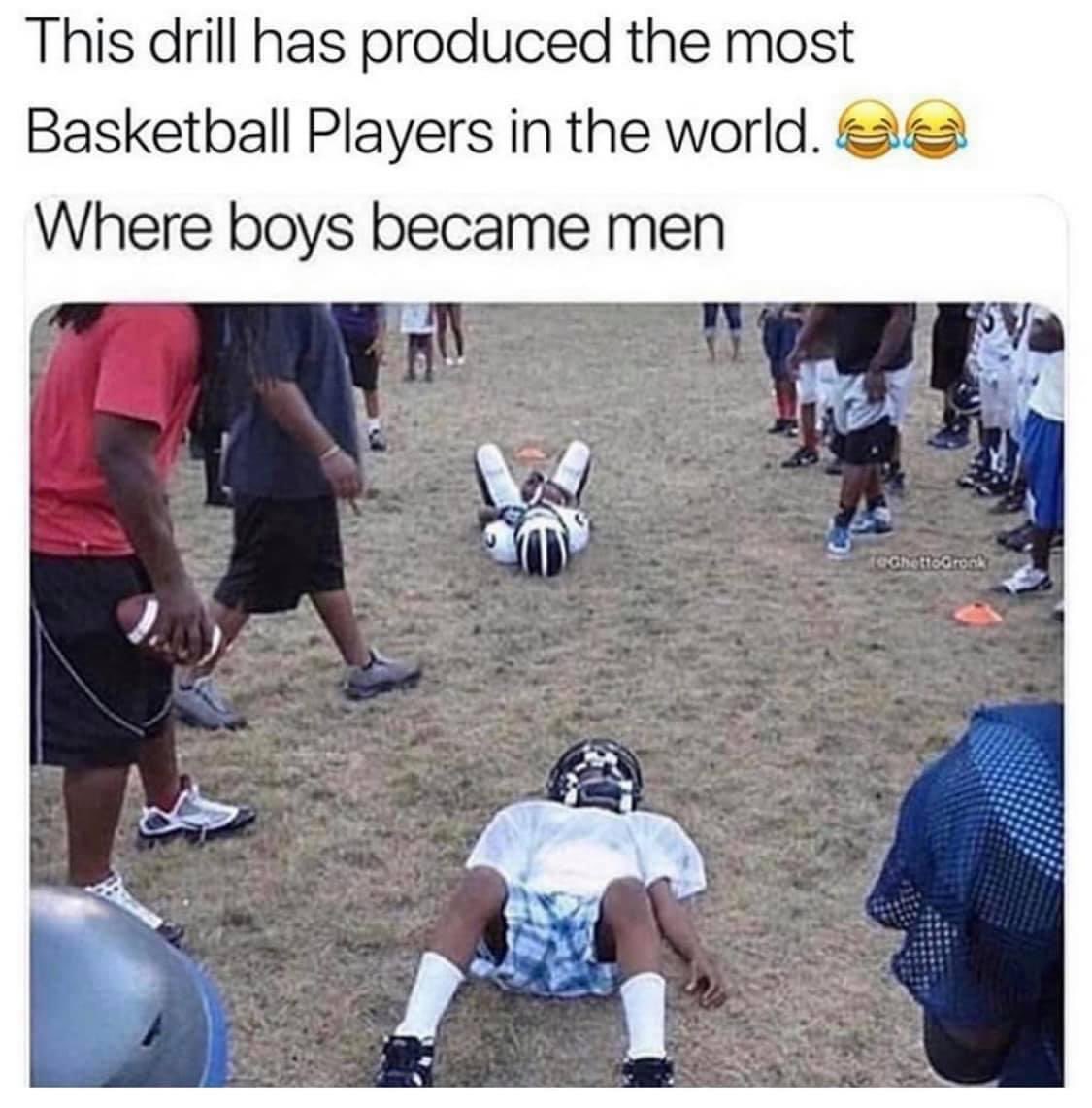 win_the_day56's tweet photo. Best drill at football practice 😤 #HammaTime https://t.co/mOmLyGw3yK