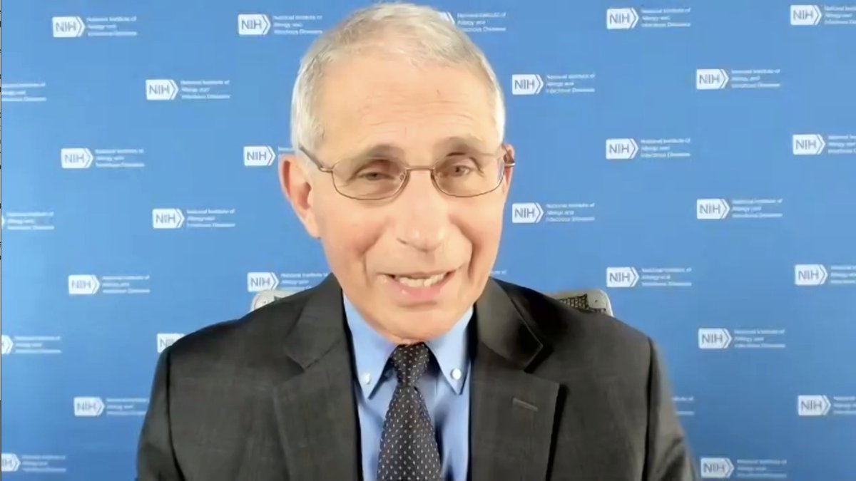 Dr. Anthony Fauci lays out three ways future scientific communicators can build trust:

1) Always go by the data
2) Admit when you don't know something
3) The goal is not to show how smart you are. It's to get people to understand what you're talking about.

#FauciAtYale