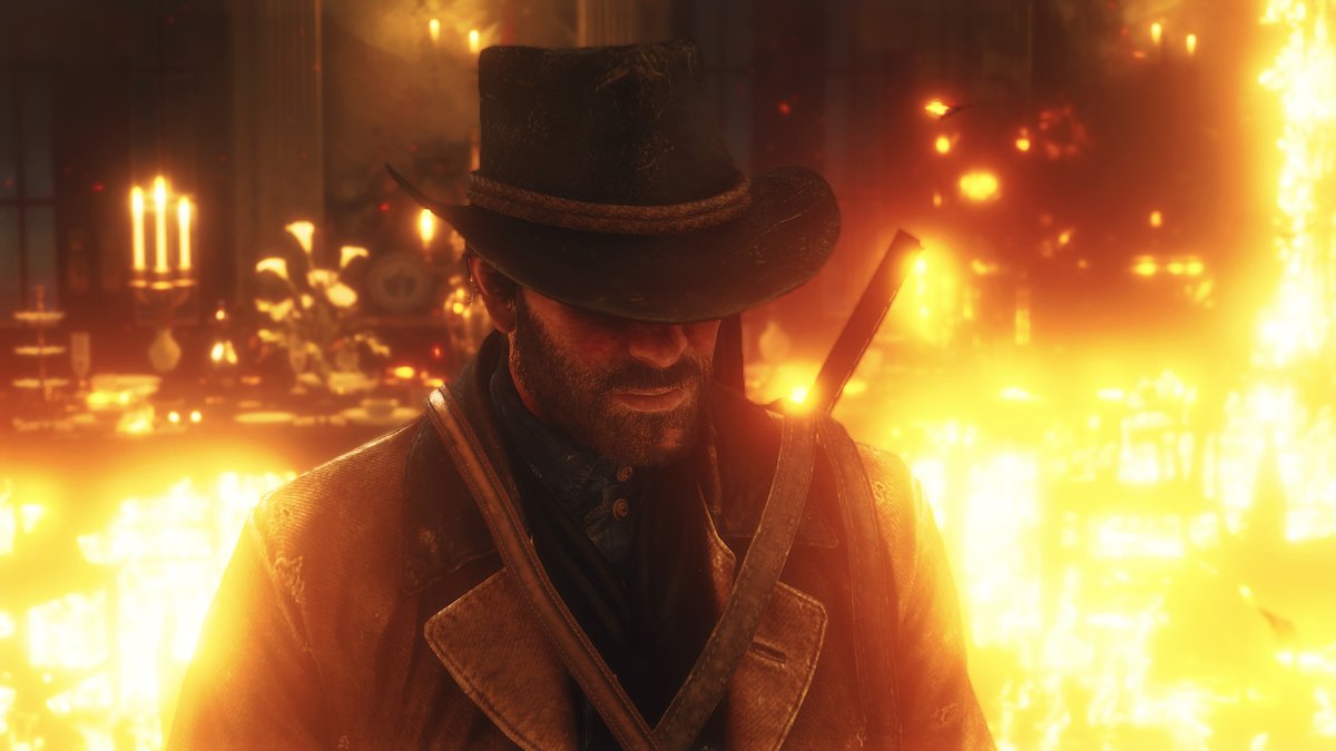 Sarokeye's tweet photo. 2 years ago today! Happy Birthday #RDR2 Man, I wish I could erase all my memory of this game and just relive this moment again like if it was the first time. thank you, @RockstarGames . Also meeting the cast was the highlight of my summer ♥️

#RedDeadRedemption2 #OutlawsToTheEnd https://t.co/dqSE7FkKMp