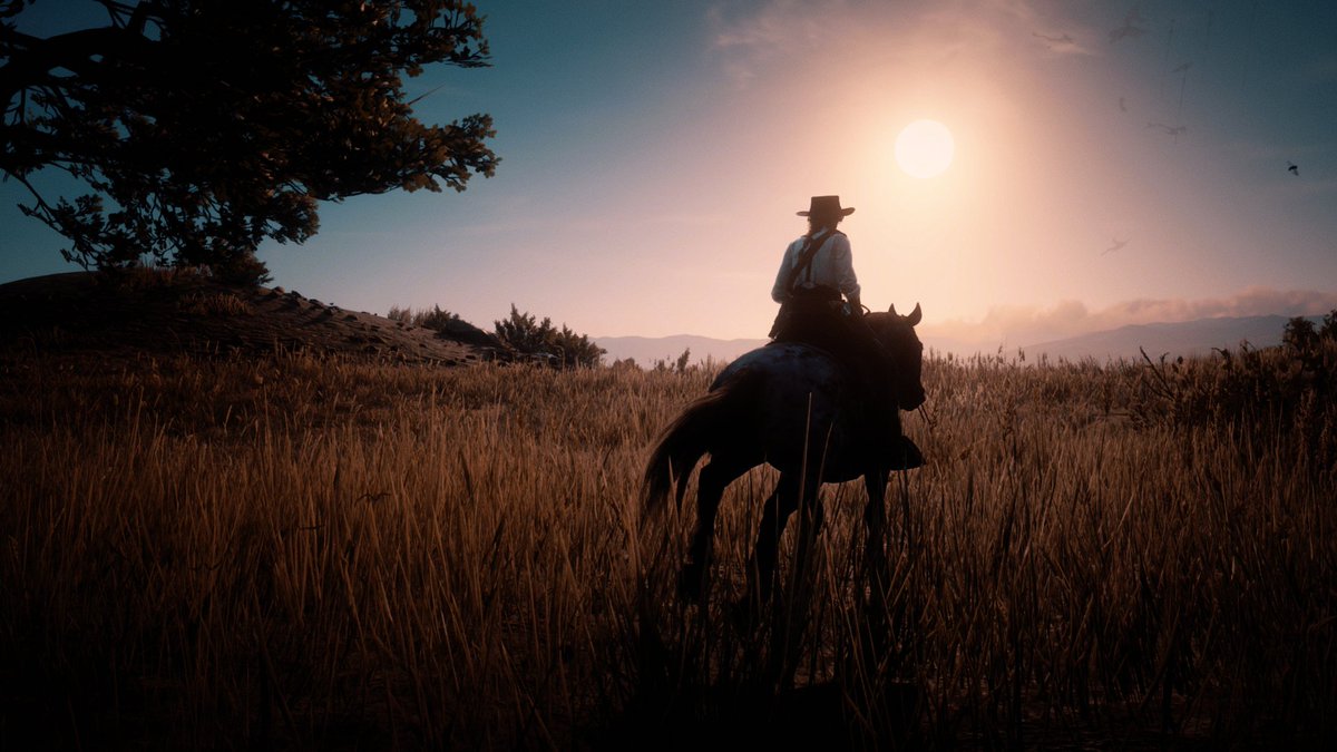 Sarokeye's tweet photo. 2 years ago today! Happy Birthday #RDR2 Man, I wish I could erase all my memory of this game and just relive this moment again like if it was the first time. thank you, @RockstarGames . Also meeting the cast was the highlight of my summer ♥️

#RedDeadRedemption2 #OutlawsToTheEnd https://t.co/dqSE7FkKMp