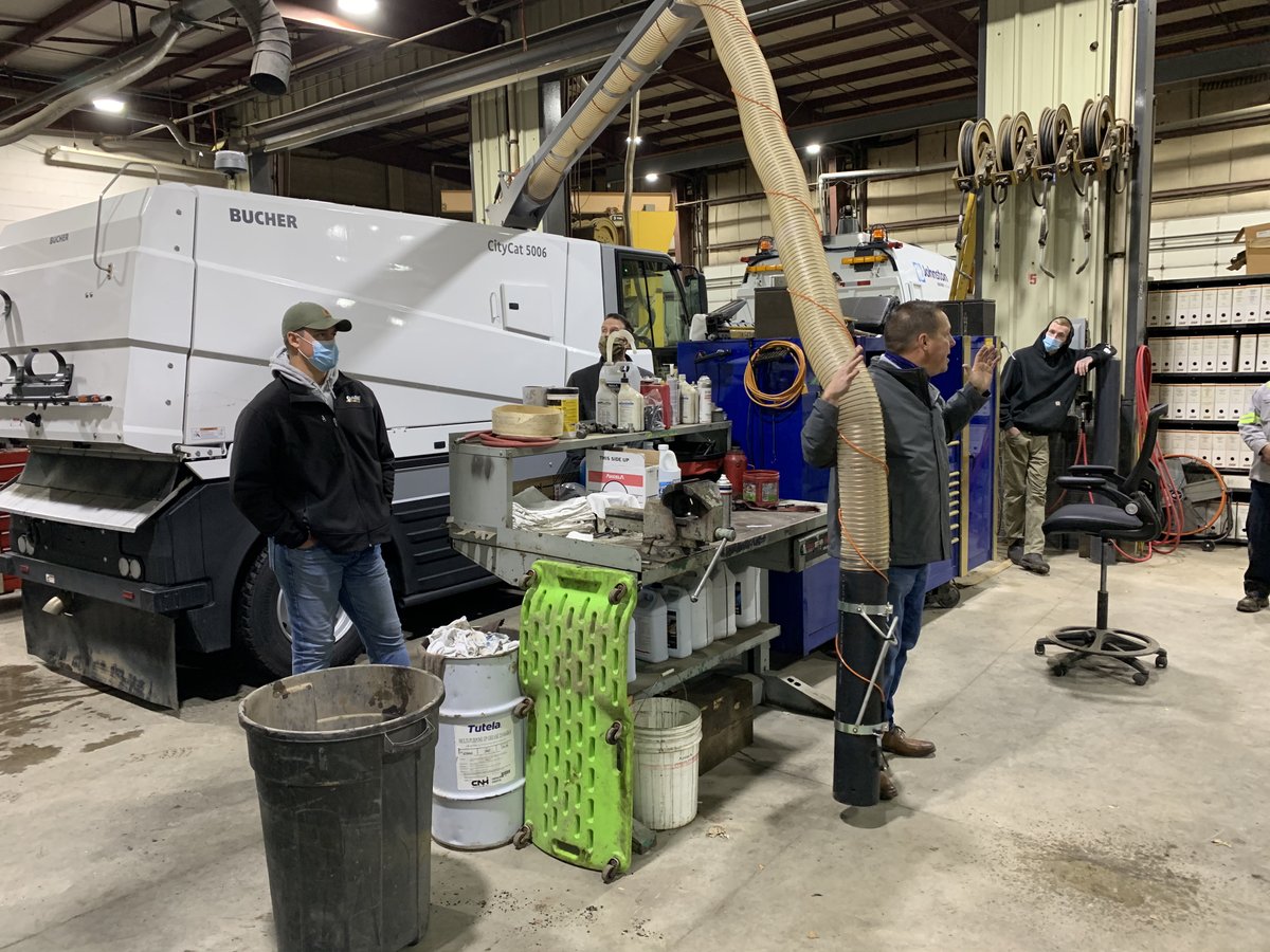 McCann_Online's tweet image. Today the McCann team took part in a training on #BucherMuncipal product today in preparation for our demo event tomorrow. There’s still time for you to register by visiting mccannonline.com/RSVP/  #FirstPassSweeping #PureVacuum #DrivenByBetter