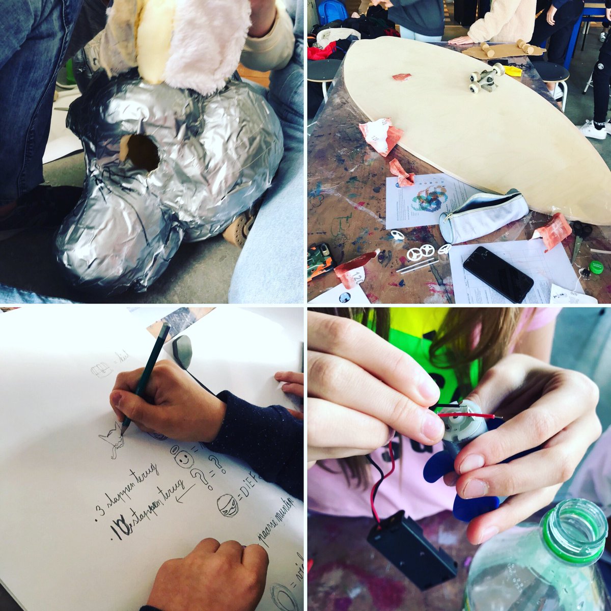 Leren door doen. Maken, maken en maken. #watmaakjij #makered