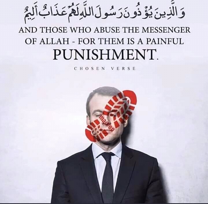 LordSubhanDar's tweet photo. #ShameOnMacronExtremist
#ShameOnYouMacro
#Boycott_French_Products
#boycottfrenchproducts
#MacronApologizeToMuslims
#MacronTheDevil
#MacronGoneMad #Emmanuel_Macron #macronThaDevil #IslamoPhobia_must_Stop #IslamophobiainFrance #IslamoPhobia_Is_Terrorism #Islamophobia https://t.co/SRsSavya7U