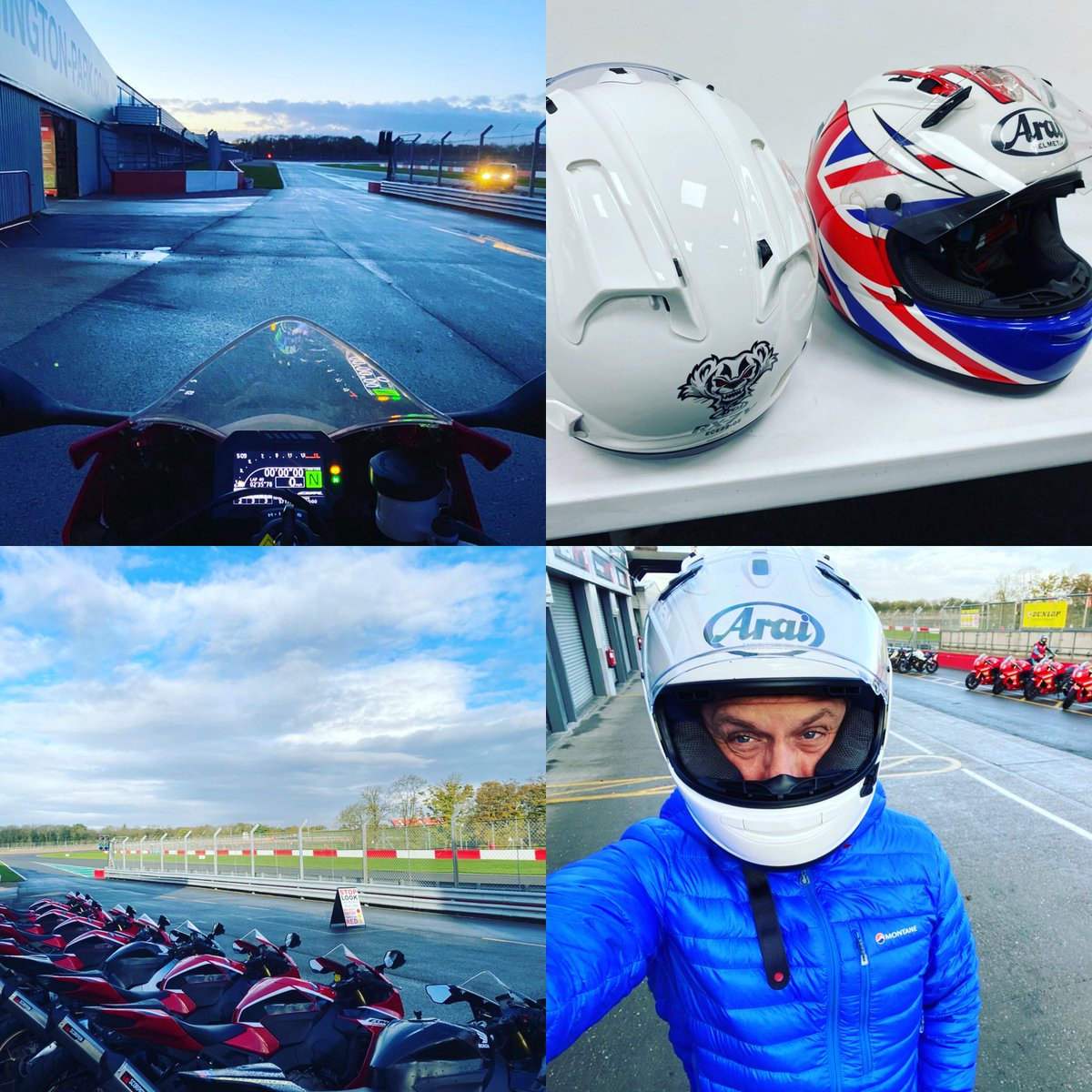 Mega last day .. sad to say it is the last, but had an amazing 7 years. Thanks Ron and Ann, 🤞🏻 for the future 👏 <a href="/RonHaslam/">HondaRonHaslamRaceSchool</a>