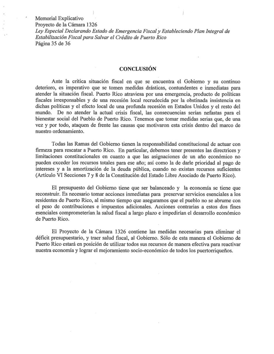 jjlamas's tweet photo. Miren esta obra de ciencia ficción.  La ponencia de Miguel Romero, en el 2009, defendiendo la Ley 7 de Luis Fortuño para botar miles de empleados públicos. 

“[La Ley 7] contiene las medidas necesarias para eliminar el déficit presupuestario, y traer salud fiscal, al Gobierno”. https://t.co/0hWQrhwt7t