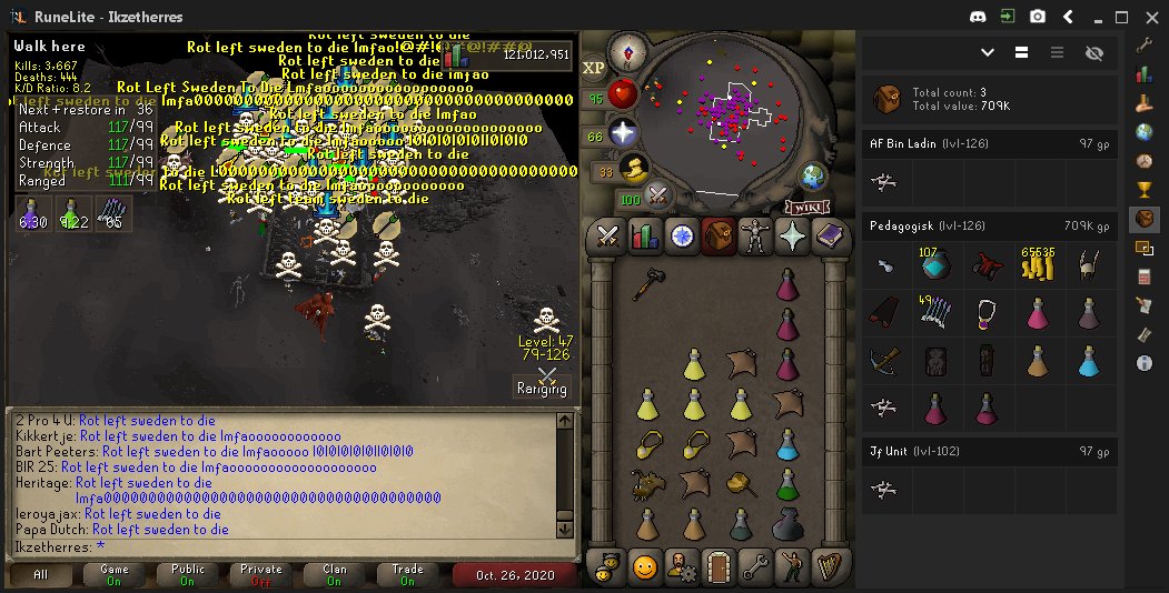 Vitality_RS's tweet photo. Today was a horrible day for TS and other Anti-VIT clans, they got repeatedly destroyed and wiped from the wildy by our Supreme Dutch Warriors! #VIT #1DutchClan https://t.co/uT2ge8snrb