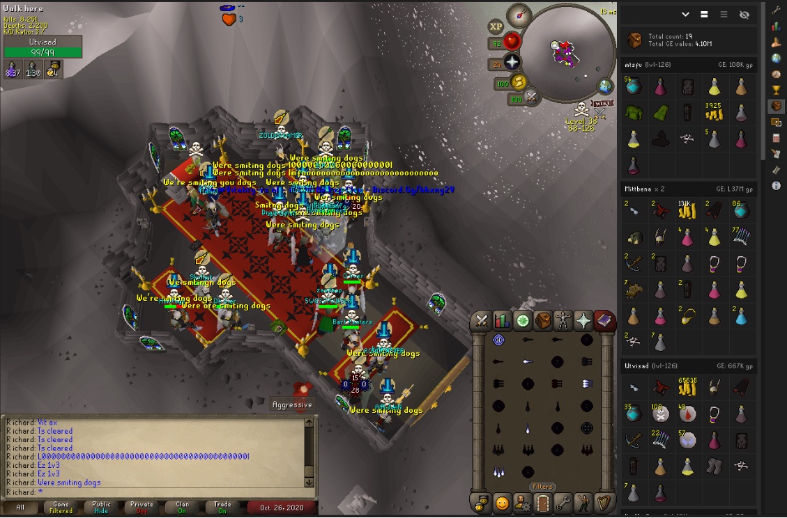 Vitality_RS's tweet photo. Today was a horrible day for TS and other Anti-VIT clans, they got repeatedly destroyed and wiped from the wildy by our Supreme Dutch Warriors! #VIT #1DutchClan https://t.co/uT2ge8snrb