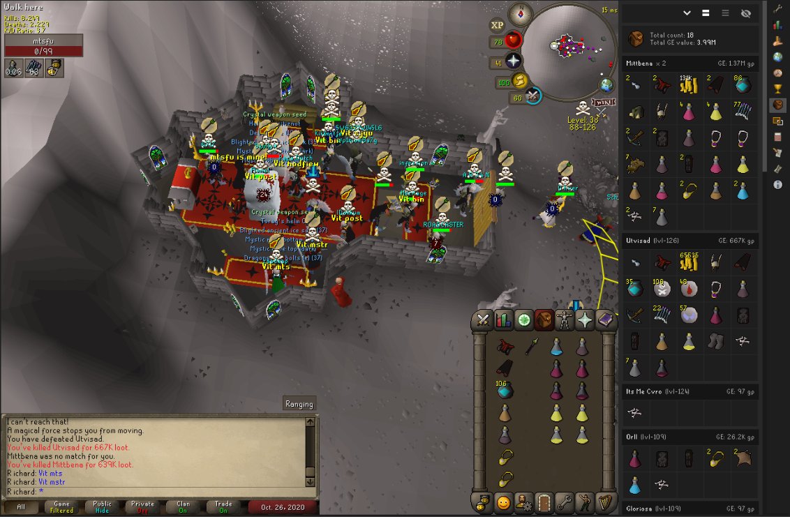 Vitality_RS's tweet photo. Today was a horrible day for TS and other Anti-VIT clans, they got repeatedly destroyed and wiped from the wildy by our Supreme Dutch Warriors! #VIT #1DutchClan https://t.co/uT2ge8snrb