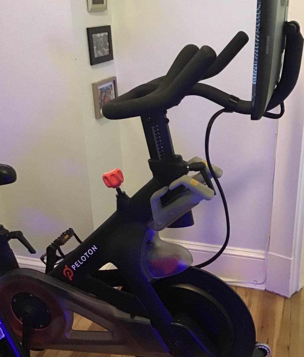 Gilmore77Lisa's tweet photo. Thanks @topsify  for my Peloton.  So excited to win the Topsify Grateful Dead X Peloton contest.  Real people do win.   #topsify  #peloton #contest #Sweepstakes #sweeps #spinning #lucky https://t.co/ABETyqwrlT