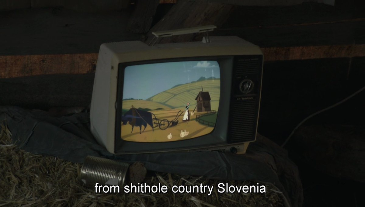 OokamiPaw's tweet photo. I watched a new #Borat movie and, BAM‼️, right at the beginning is Slovenia marked as a shithole country 😲... as a #Slovenian I really lold😂✨, yaay #loveit 👍✨. @SachaBaronCohen must really like Slovenia that we get a mention in his movies 🤓✨ #Borat2 #Borat2020 https://t.co/KRgAtweG0S