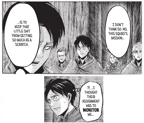 He even got Eren confused about all that: