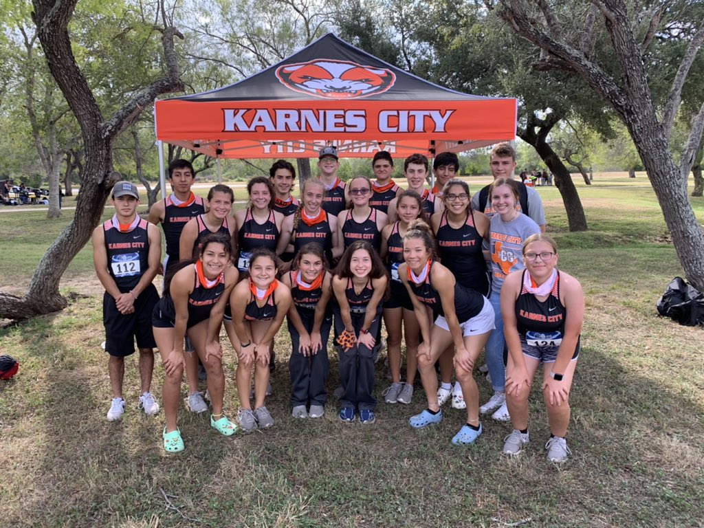 District 27-3A Cross Country Meet:  Varsity Girls - 3rd, Varsity Boys - 4th, JV Girls - District Champions, Lauren Burson and Reagan Johnson- Regional Qualifiers