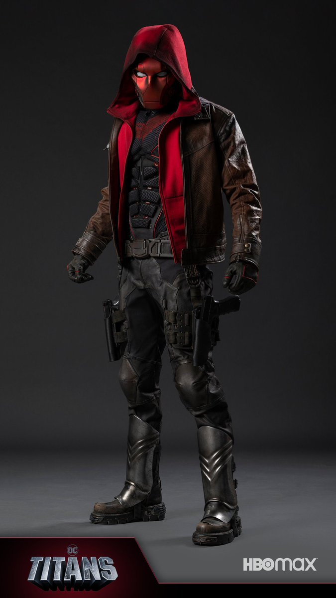 ocabritonerd's tweet photo. Visual do capuz vermelho na terceira temporada de Titans! https://t.co/Z30XqJEnq2