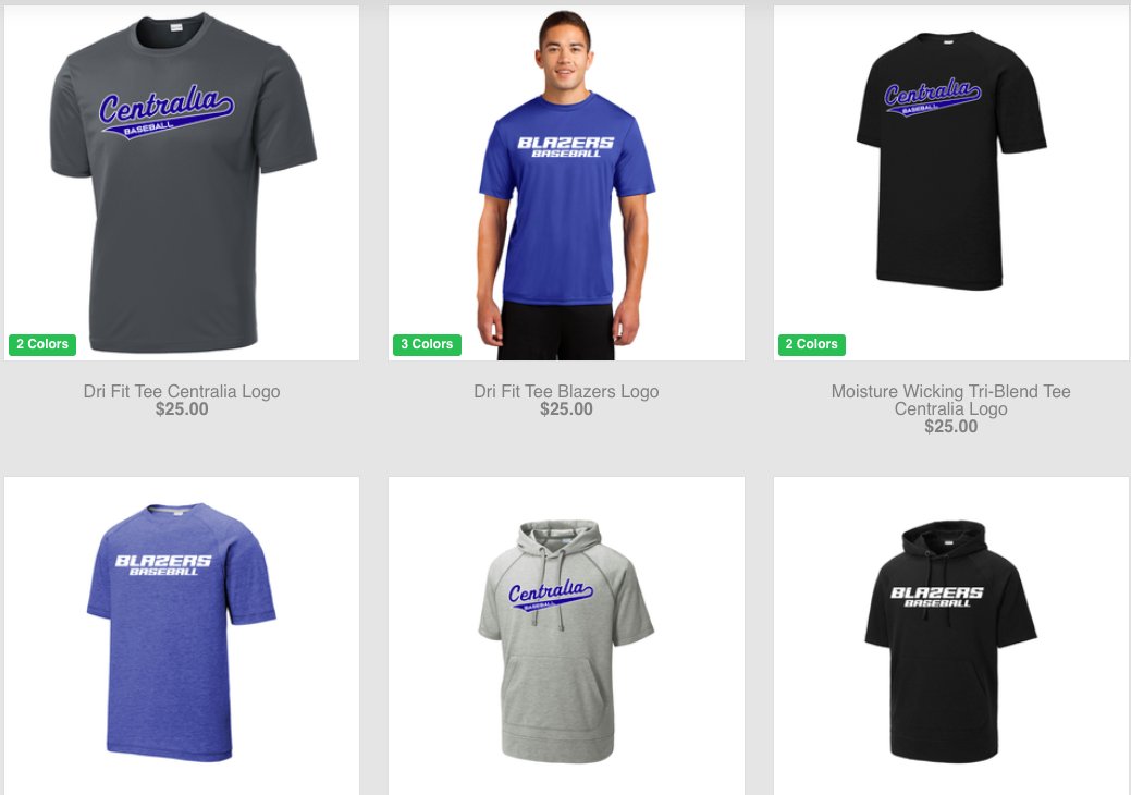 Centralia_BSB's tweet photo. Don't miss out on your chance to get new 2021 #BlazerBoyz Baseball Swag! Store closes in 7 days! https://t.co/McGDQGvIen https://t.co/Kc3cv0k2yc