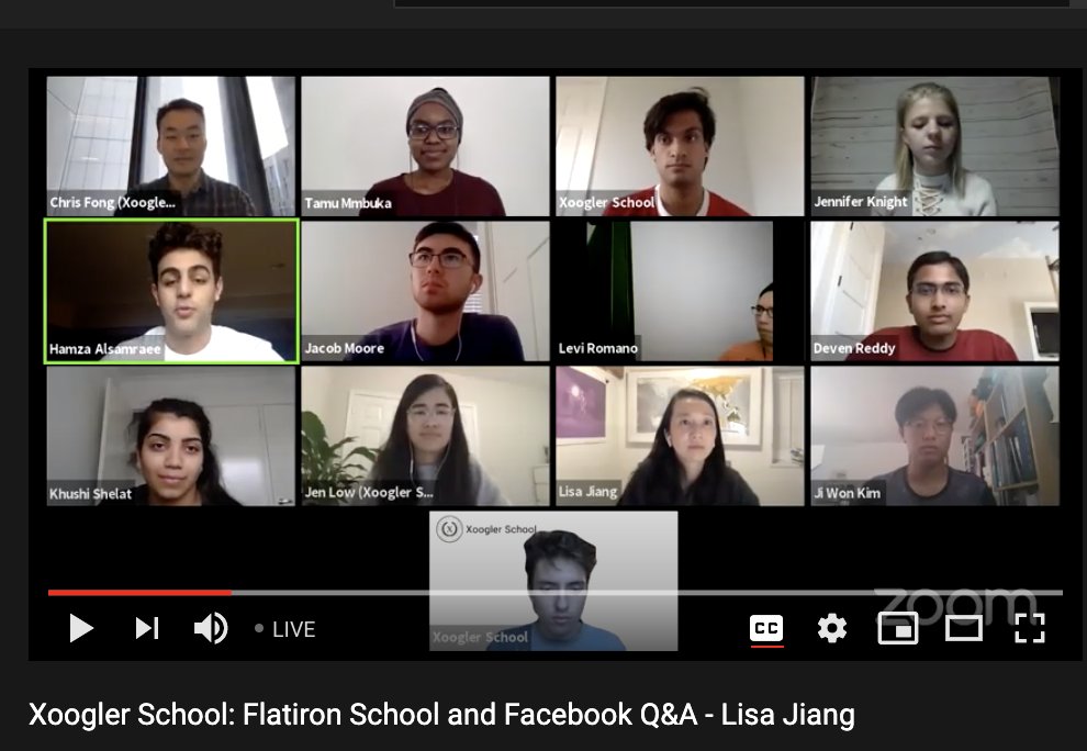 ChristopherFong's tweet photo. If you're working remotely, you'd want to hear from @Facebook's Head of Remote Learning. The @XooglerSchool Q&amp;A with Lisa Jiang is live now: https://t.co/bHmPjcvbDU Thank you for educating all of us Lisa! #xooglerschool #facebook #remotelearning #remotework #futureofwork https://t.co/gnSggOEM43