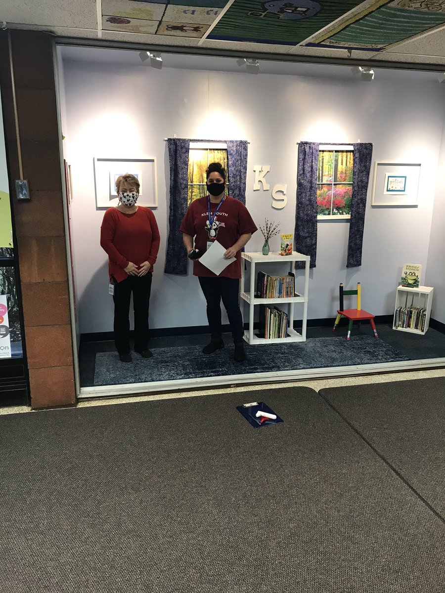 These women keep our school running! Happy red ribbon week. #loveyourself ❤️ 🎀